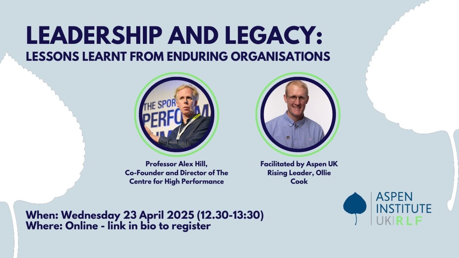 Leadership and Legacy: Lessons Learnt from Enduring Organisations ...